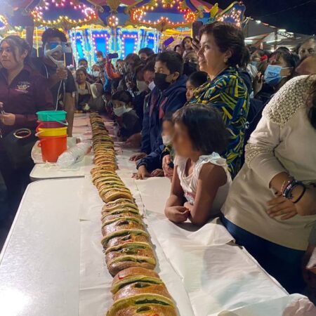 Inician festividades de Coapan con partida de monumental rosca de Reyes – El Sol de Puebla