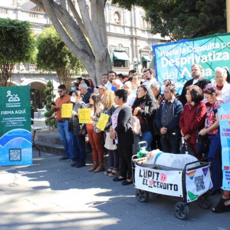 Organizan consulta ciudadana para remunicipalizar el agua en Puebla – El Sol de Puebla