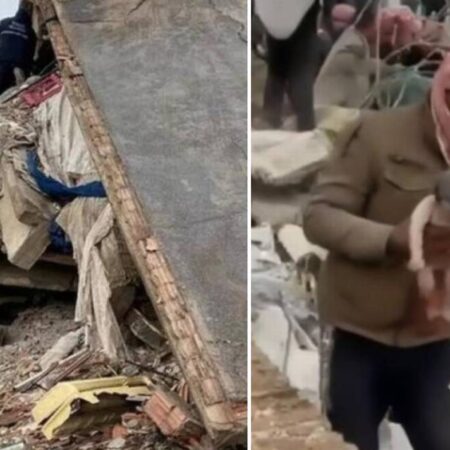 Terremoto en Turquía y Siria: Mujer da a luz a su bebé en medio de los escombros [Video] – El Sol de Puebla