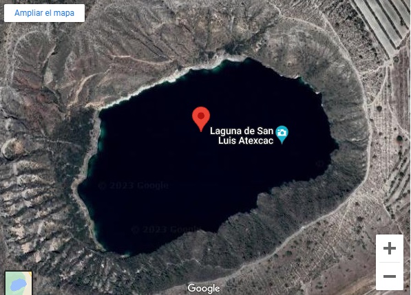 ubicación de la Laguna de Atexcac