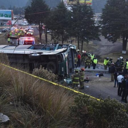 Volcadura de autobús en La Marquesa deja muertos y heridos – El Sol de Puebla