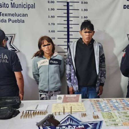 Capturan a dos en Texmelucan con arma de fuego y presunta droga – El Sol de Puebla