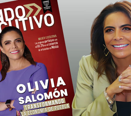 Olivia Salomón, portada de la revista Mundo Ejecutivo | Lee aquí su entrevista