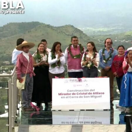 Autoridades inauguran el Mirador de Cristal en el municipio de Atlixco – El Sol de Puebla