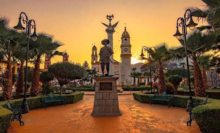 Plaza de armas de Zacapoaxtla