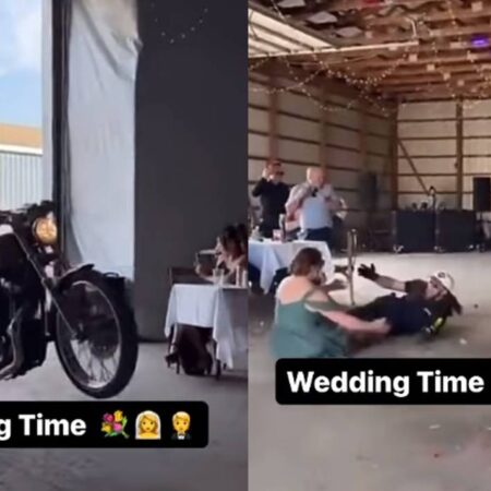 Ingresan en motocicleta a su boda y no resulta como esperaba – El Sol de Puebla