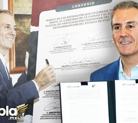 Pepe Chedraui fortalece la transparencia de Puebla con convenio anticorrupción