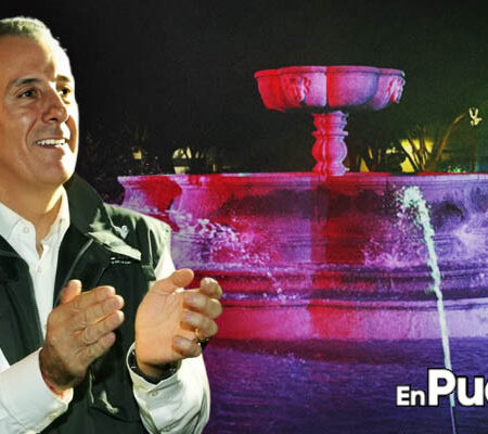 Pepe Chedraui inaugura rehabilitación de la fuente del Jardín El Carmen