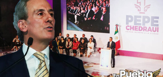 ¿Qué dijo Pepe Chedraui en su Primer Informe de Labores en Puebla capital?