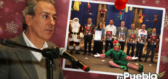 Pepe Chedraui presenta actividades de Vive la Navidad en Puebla 2025