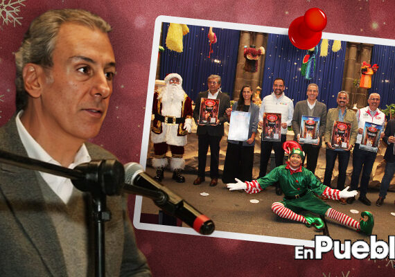 Pepe Chedraui presenta actividades de Vive la Navidad en Puebla 2025