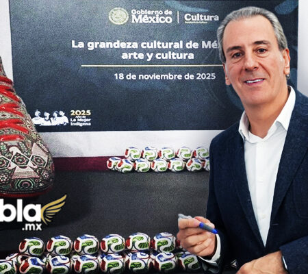 Pepe Chedraui firma convenio y se suma al avance del Mundial Social en Puebla